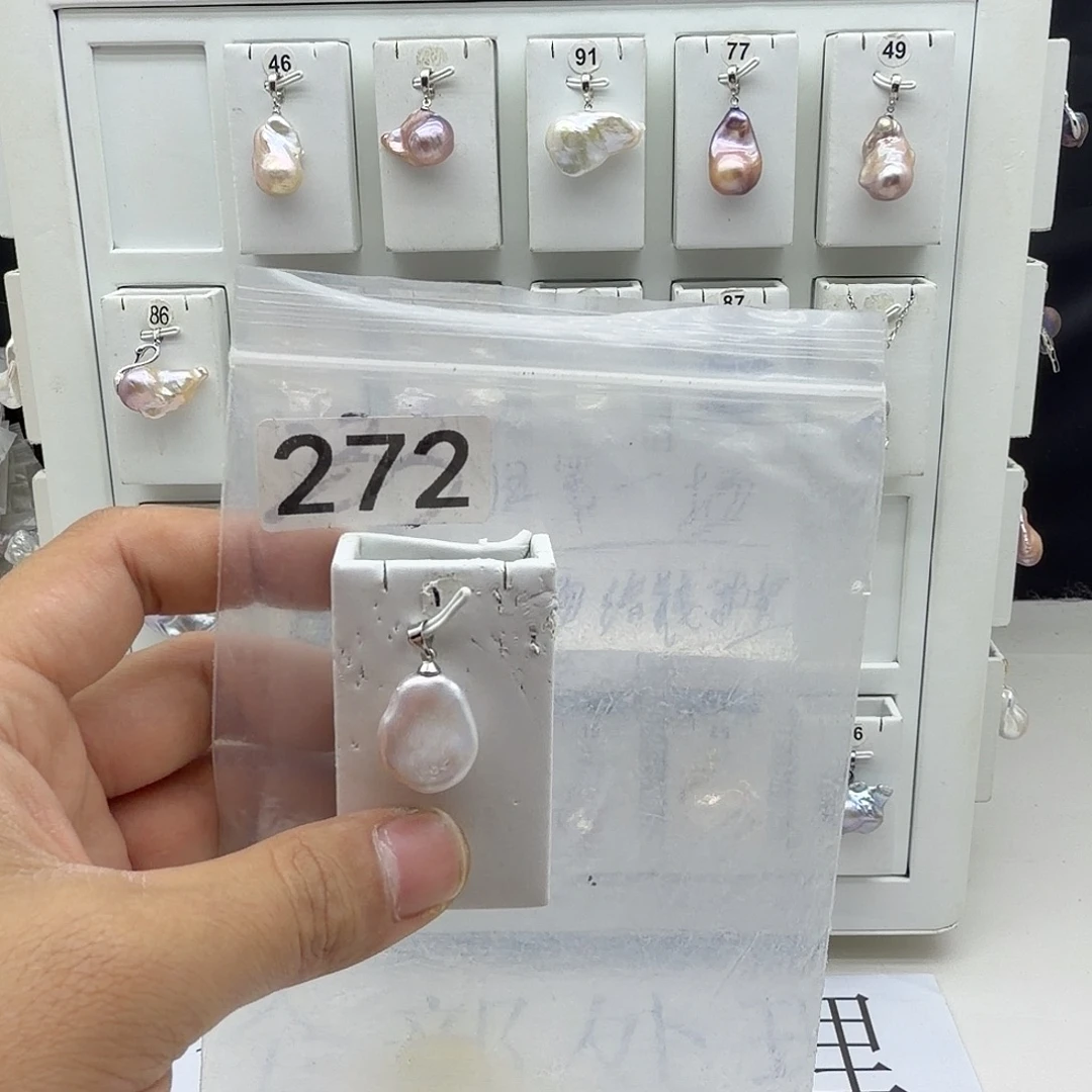 颈饰淡水珍珠合金