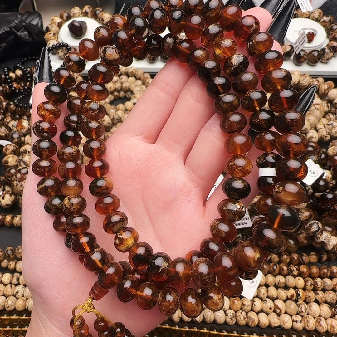 琥珀未镶嵌手链抚顺琥珀