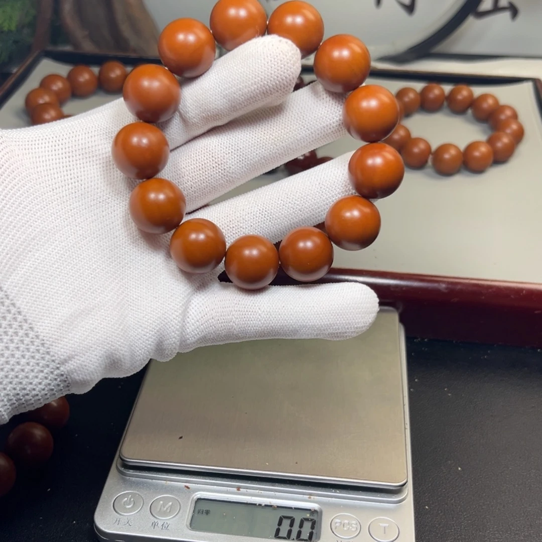 晨***光橄榄核吊坠1.7树王铁核精品小孔