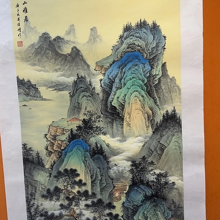 国画是我的第一反应就是说了