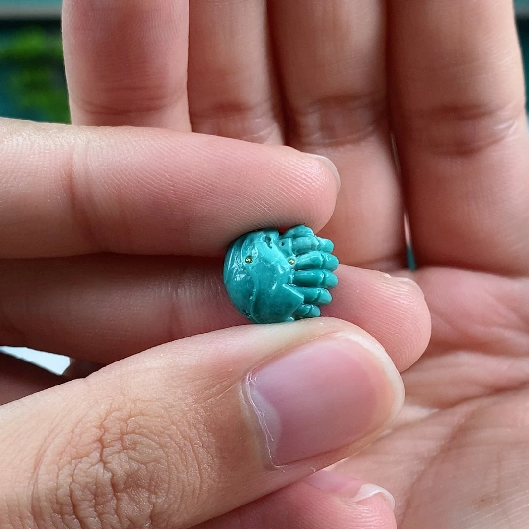 绿松石珠宝奇石未镶嵌