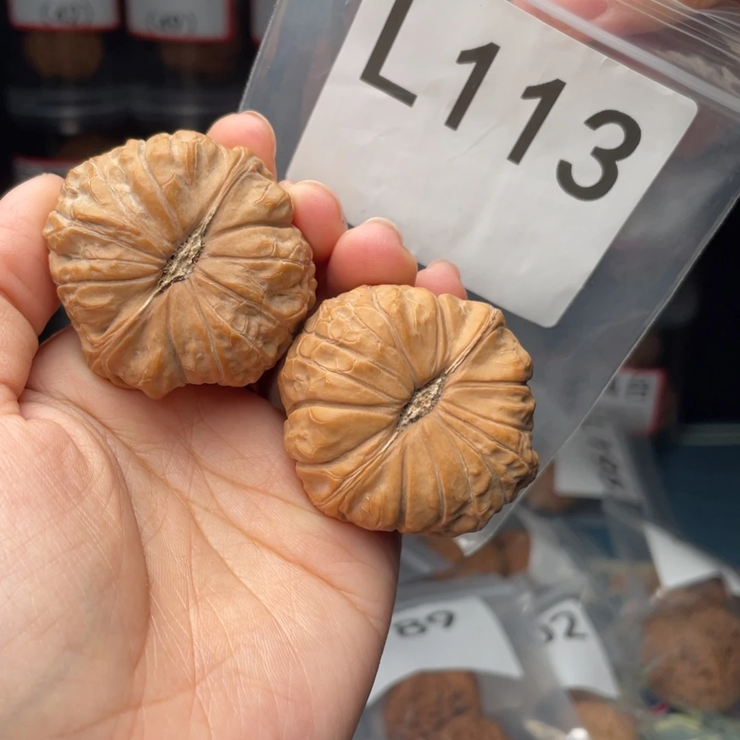 文玩核桃把件43南瓜