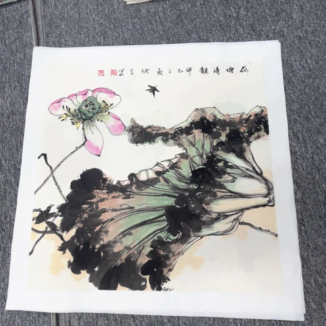 国画绘画作品多次参加