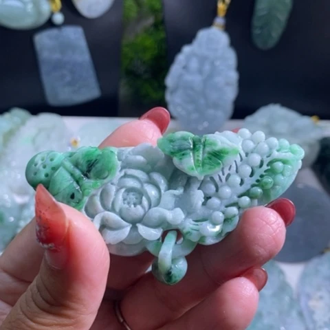 【闪购商品】颈饰未镶嵌翡翠花