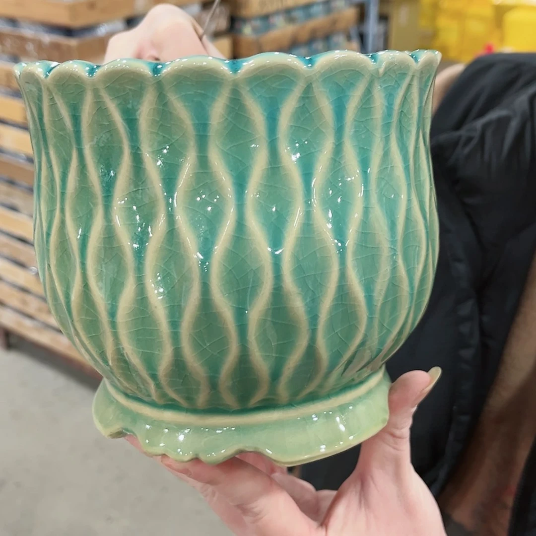【闪购商品】陶瓷陶瓷多肉植物花盆
