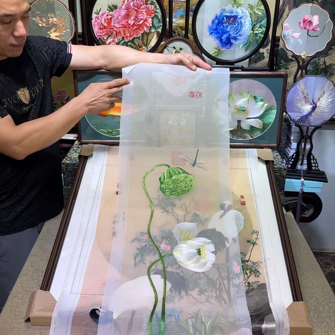 刺绣刺绣工艺精湛独特