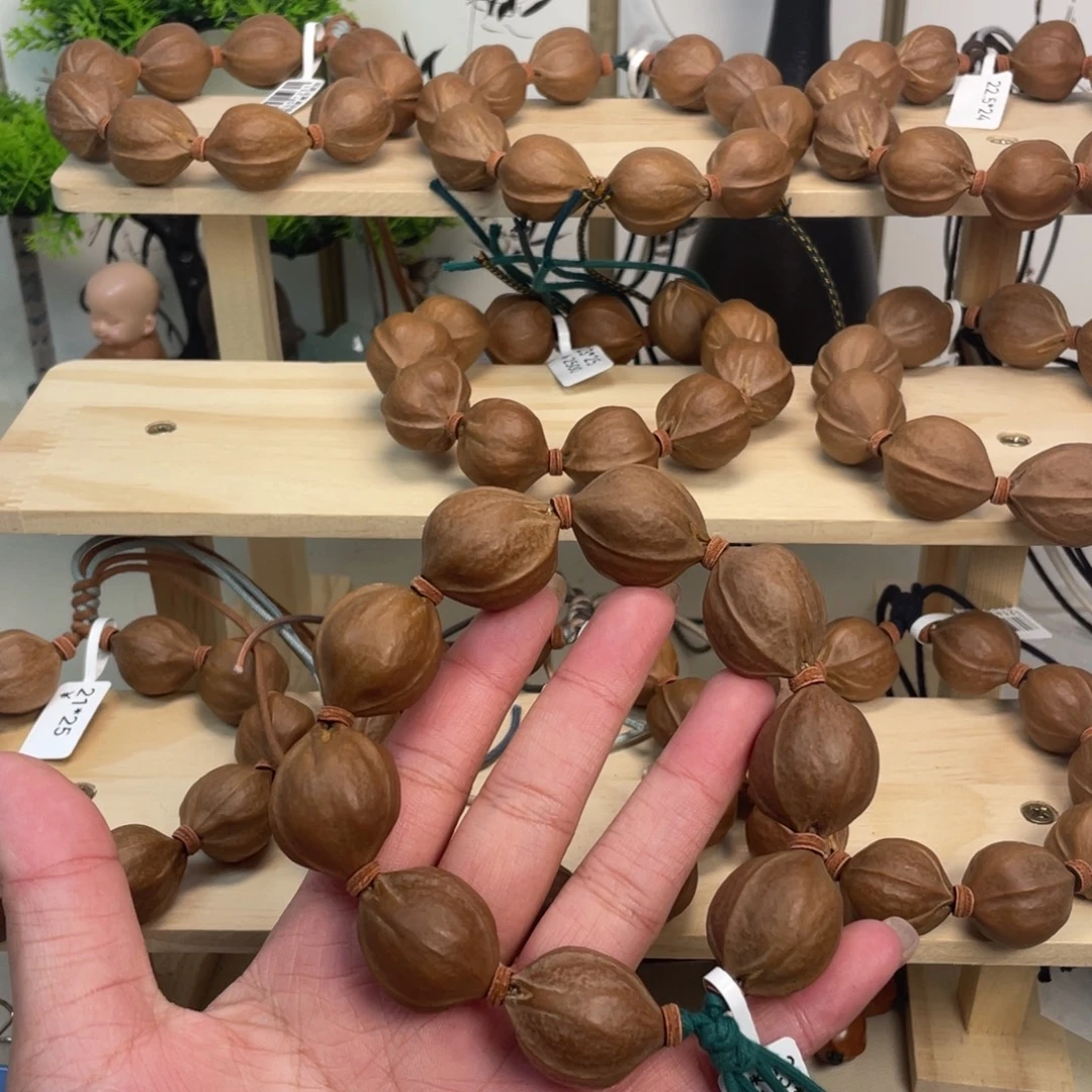 迪***拜手串/手链橄榄核23*28梅林铁核