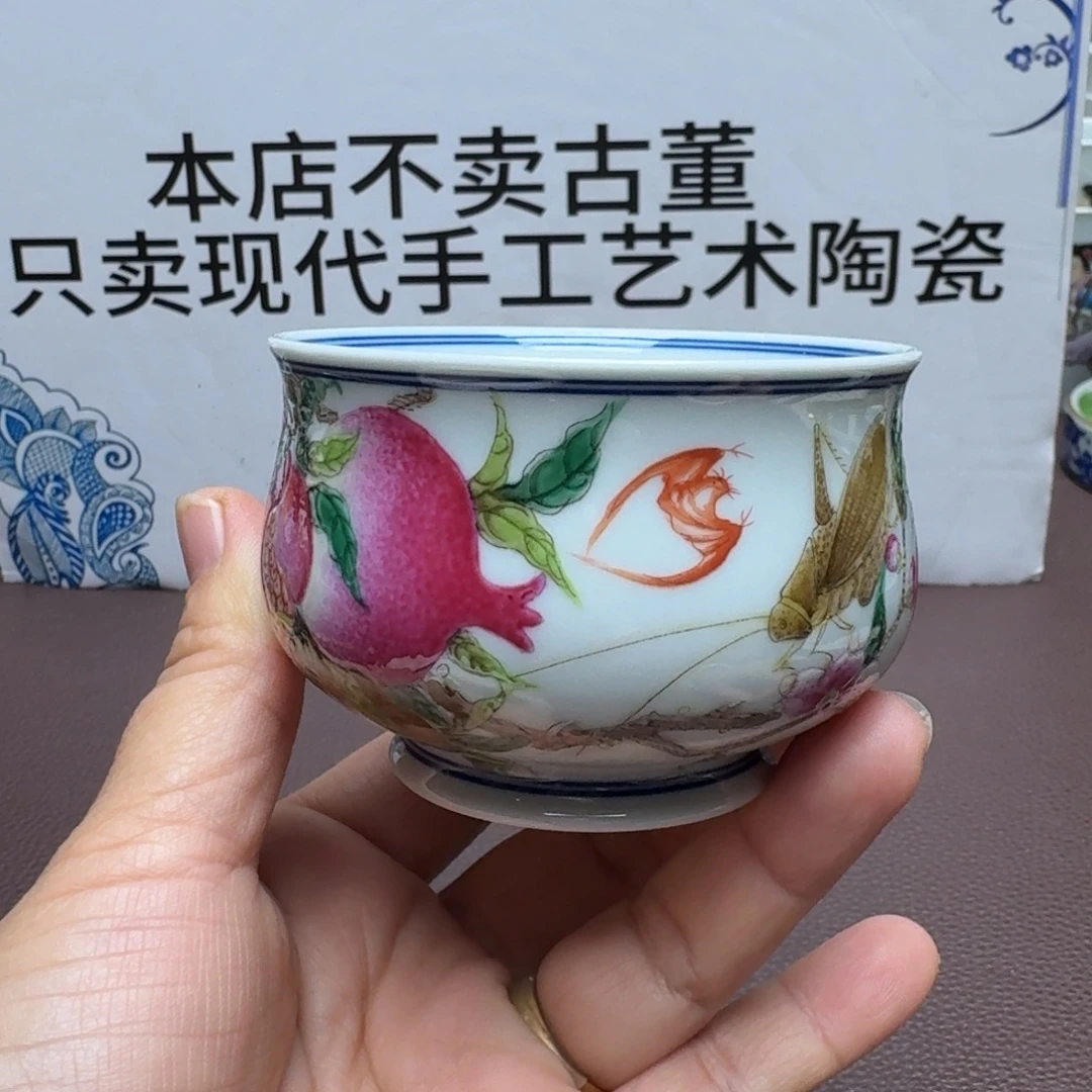 景德镇手工手绘展示