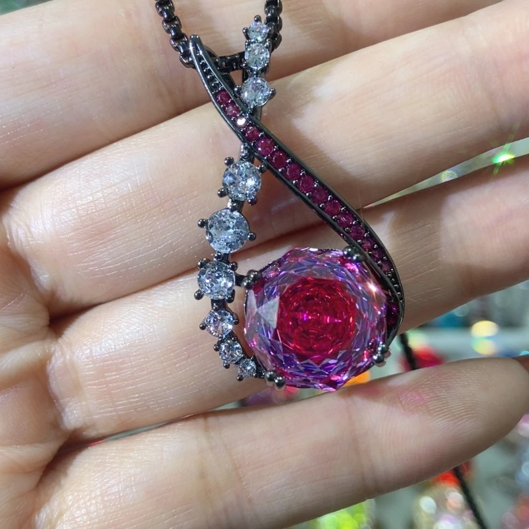 6锆石（处理）吊坠