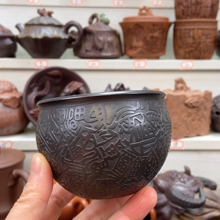 宜兴原矿紫砂手工制作