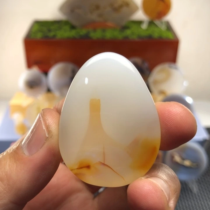 玛瑙/玉髓合金颈饰