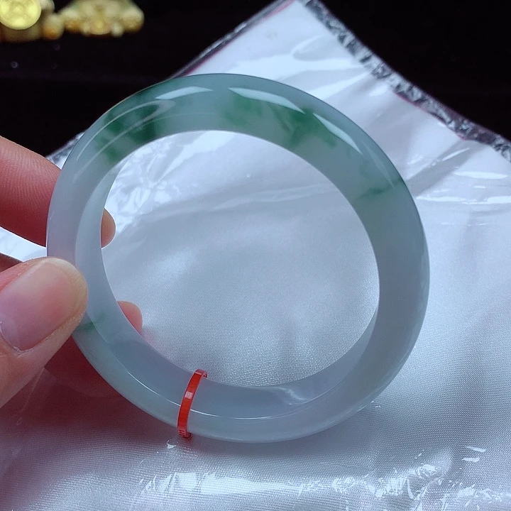 未镶嵌手镯翡翠54-55圈