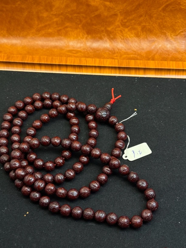 纯手盘玩108尼泊尔凤眼9+极品小凤眼手串