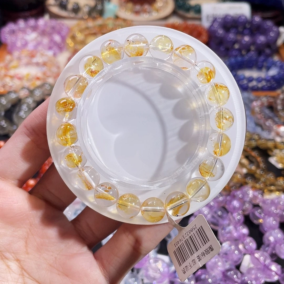 未镶嵌手链水晶芬达胶花9.8