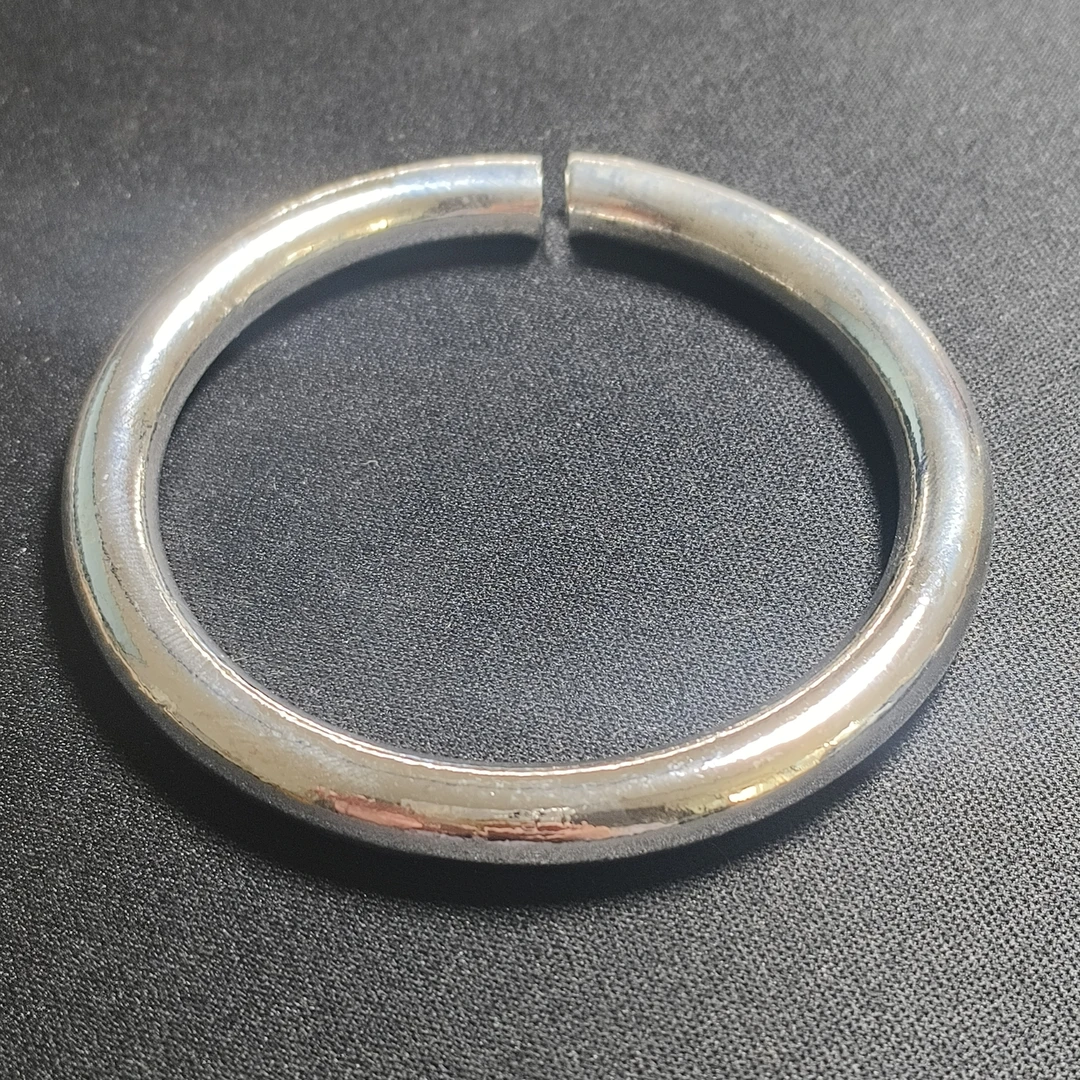 纯箔时尚开口素圈粗手镯gg113