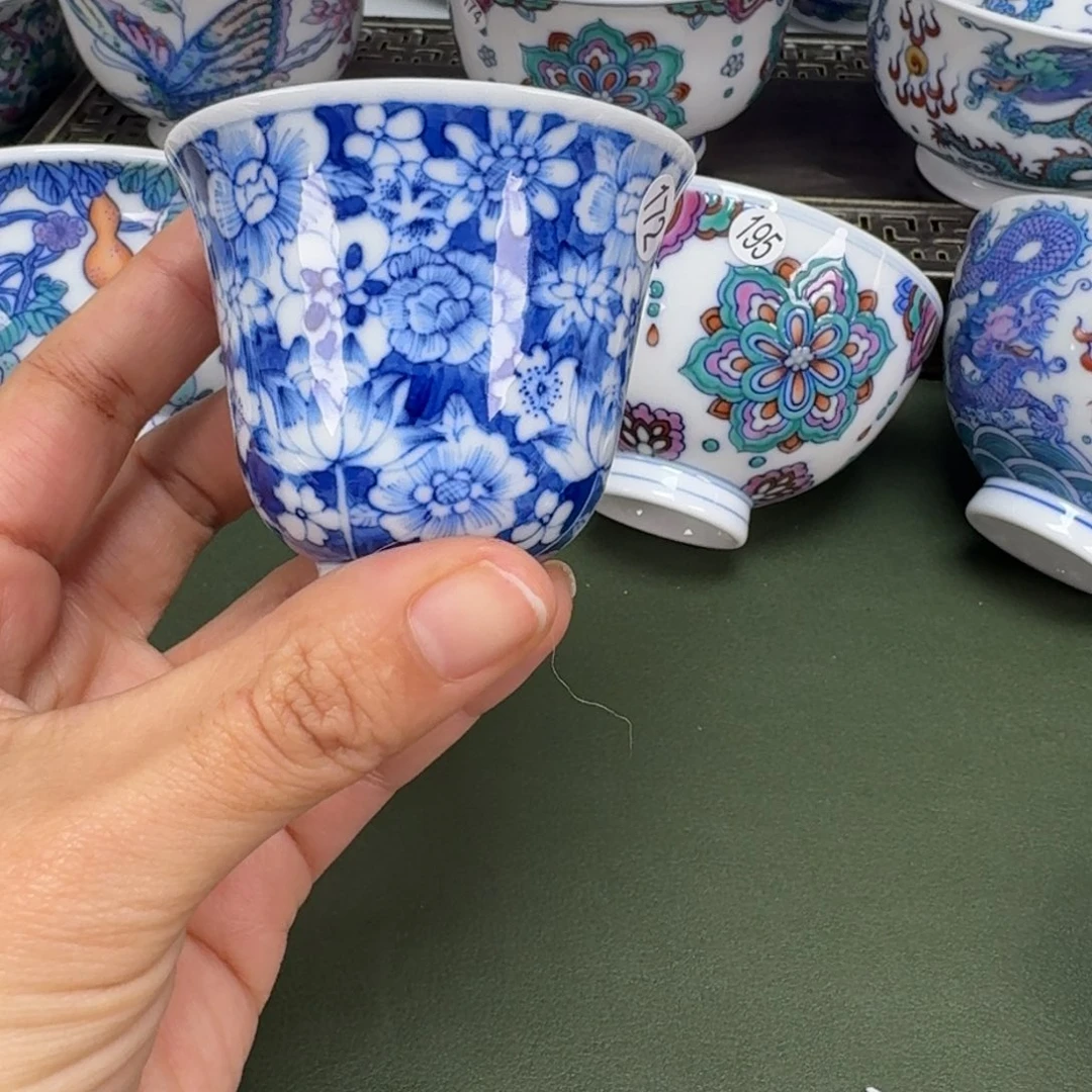 沙沙手工手绘茶具172