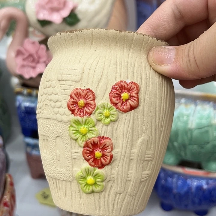 多肉植物陶瓷花盆9.99包邮