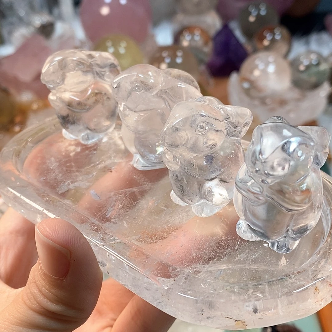 水晶球未镶嵌水晶多样性一件