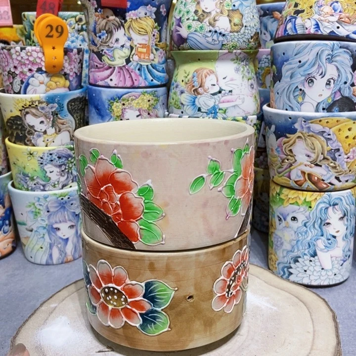 景德镇艺术手绘作品