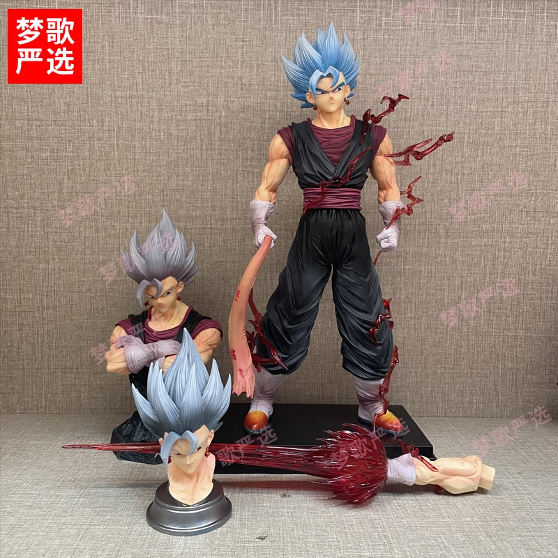 【梦歌精品】32cmLK贝吉特周刊色三头雕七龙珠动漫GK手办摆件模型
