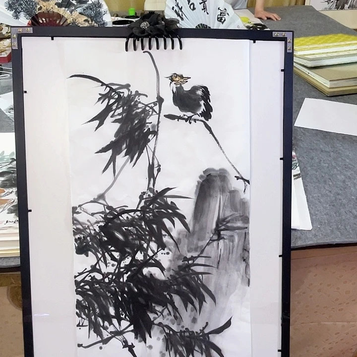 国画张圣敏先生纯手绘作品