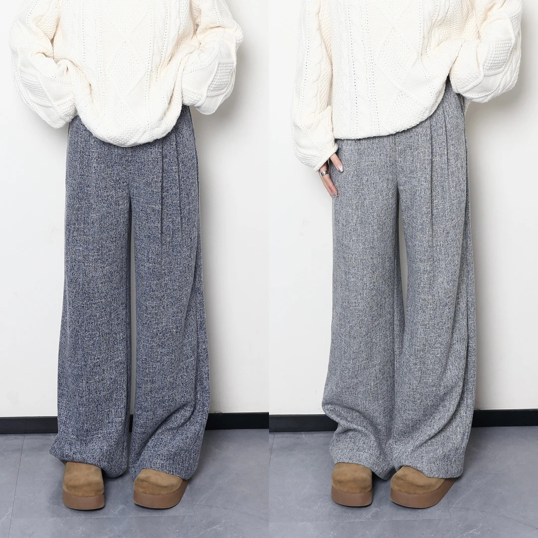 裂渡宣宣-微胖大码女装小香风休闲裤 ZY409J32