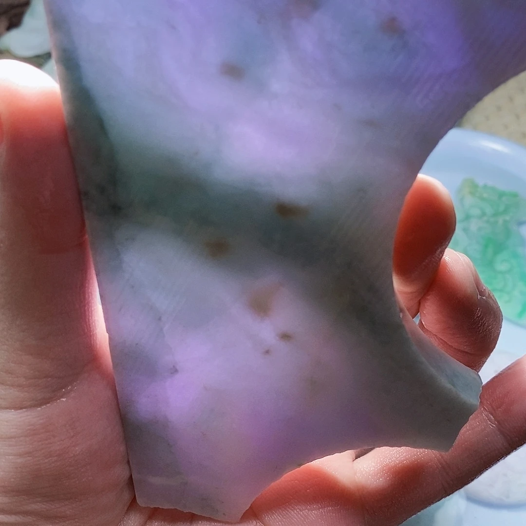 翡翠未镶嵌颈饰598