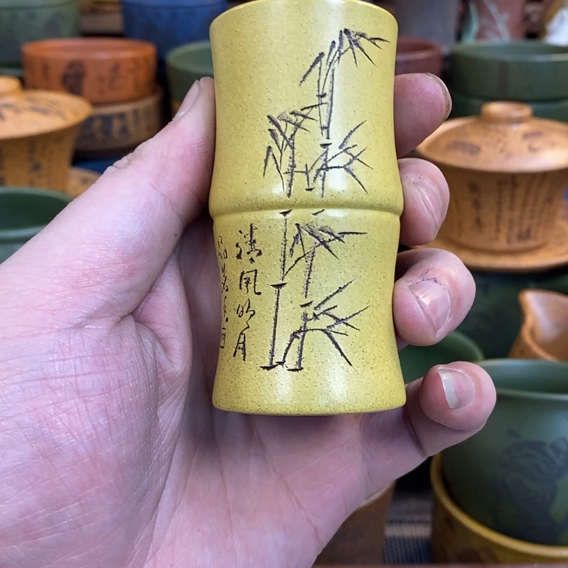 【闪购商品】紫砂杯子宜兴全手工紫砂杯