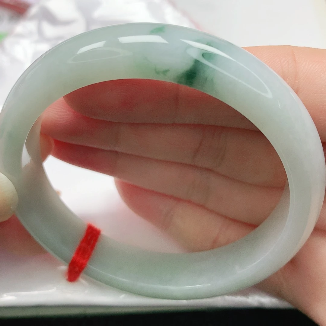 翡翠手镯未镶嵌缅甸天然A货翡翠