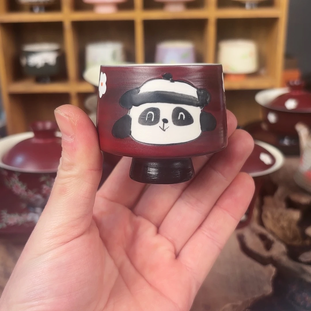 高温陶瓷，手绘茶具