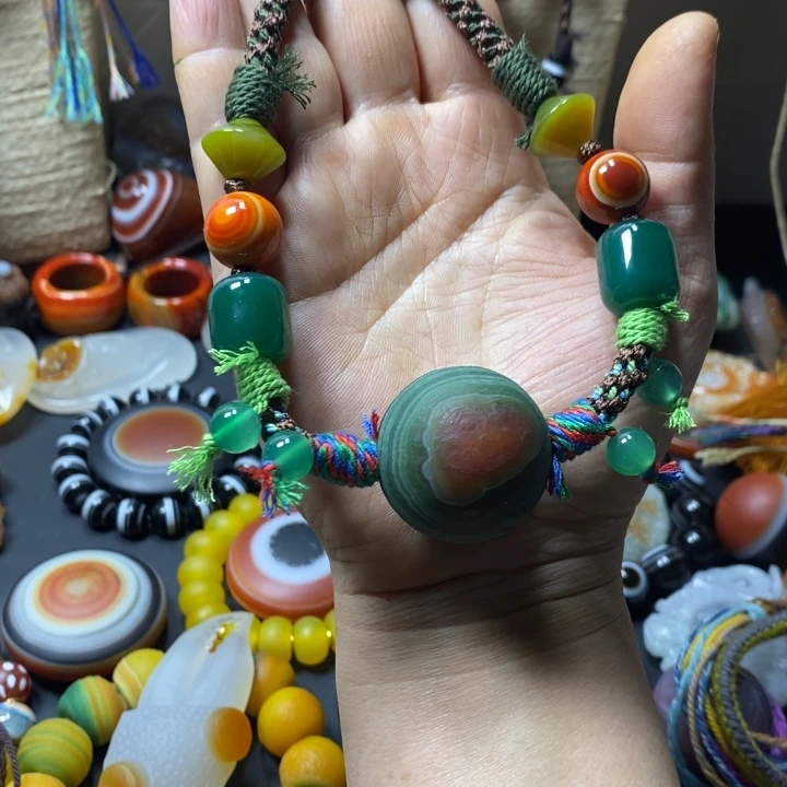 玛瑙/玉髓未镶嵌颈饰