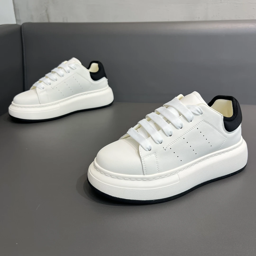 秋季新款男士小白鞋休闲韩版经典百搭厚底潮流增高潮鞋低帮休闲鞋