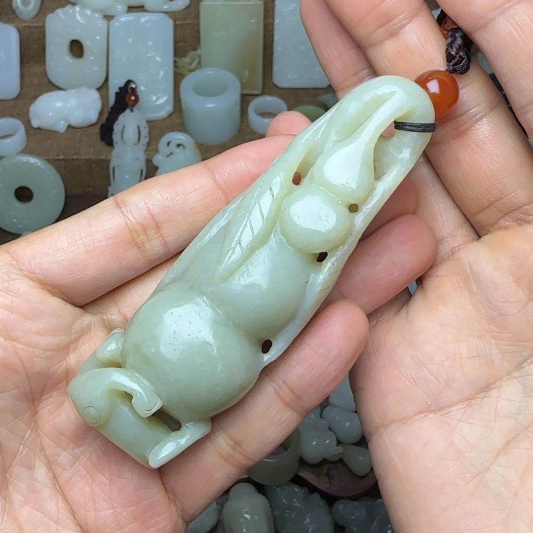 和田玉挂件未镶嵌