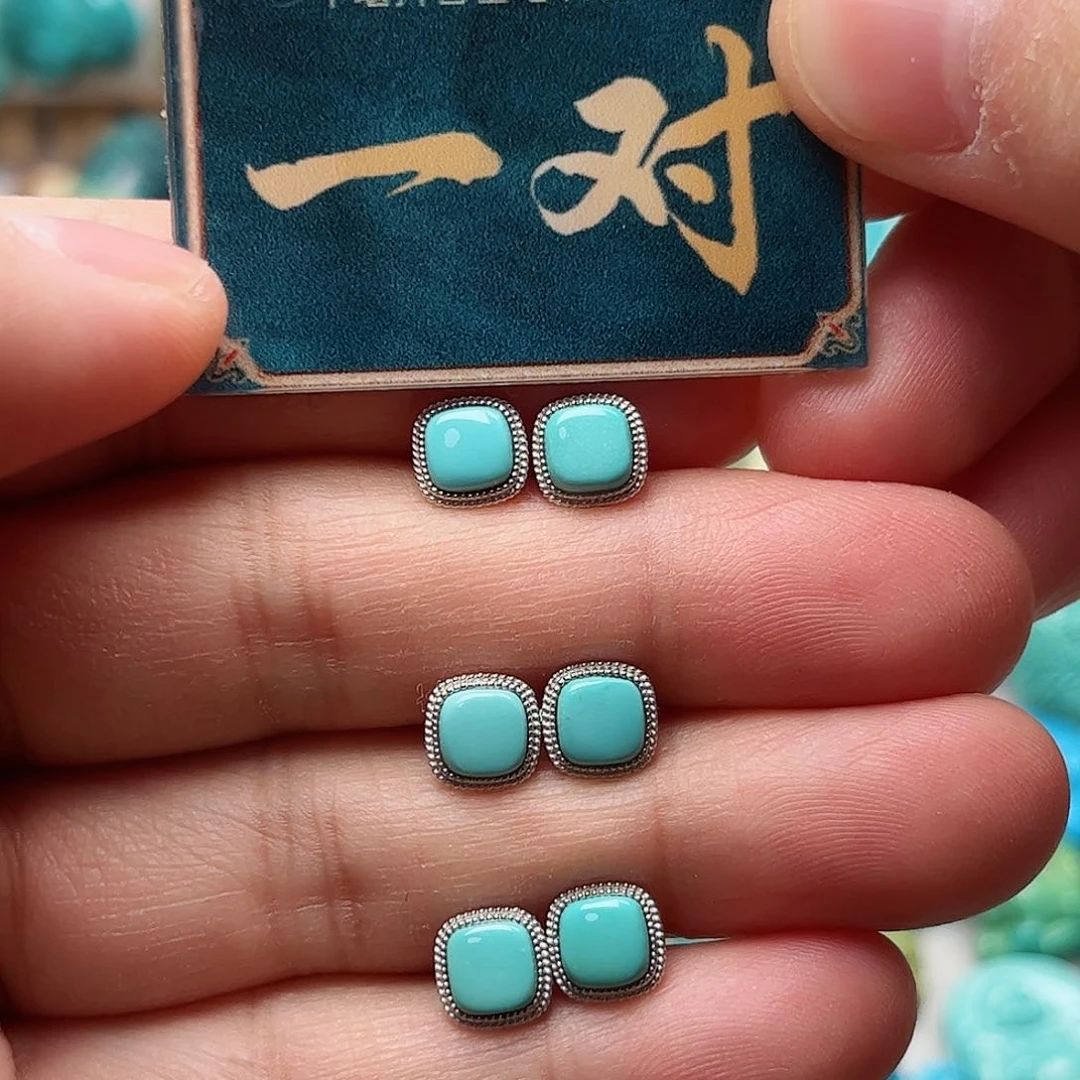 未镶嵌绿松石珠宝奇石多样性发货