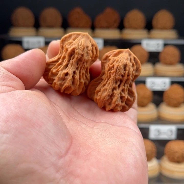 橋***袋文玩核桃吊坠葫芦异形