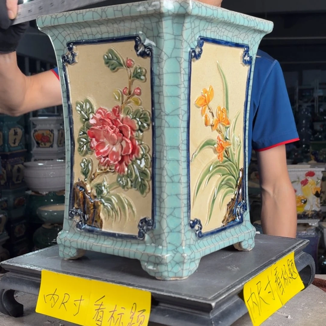 一风堂石湾花盆 内18*27