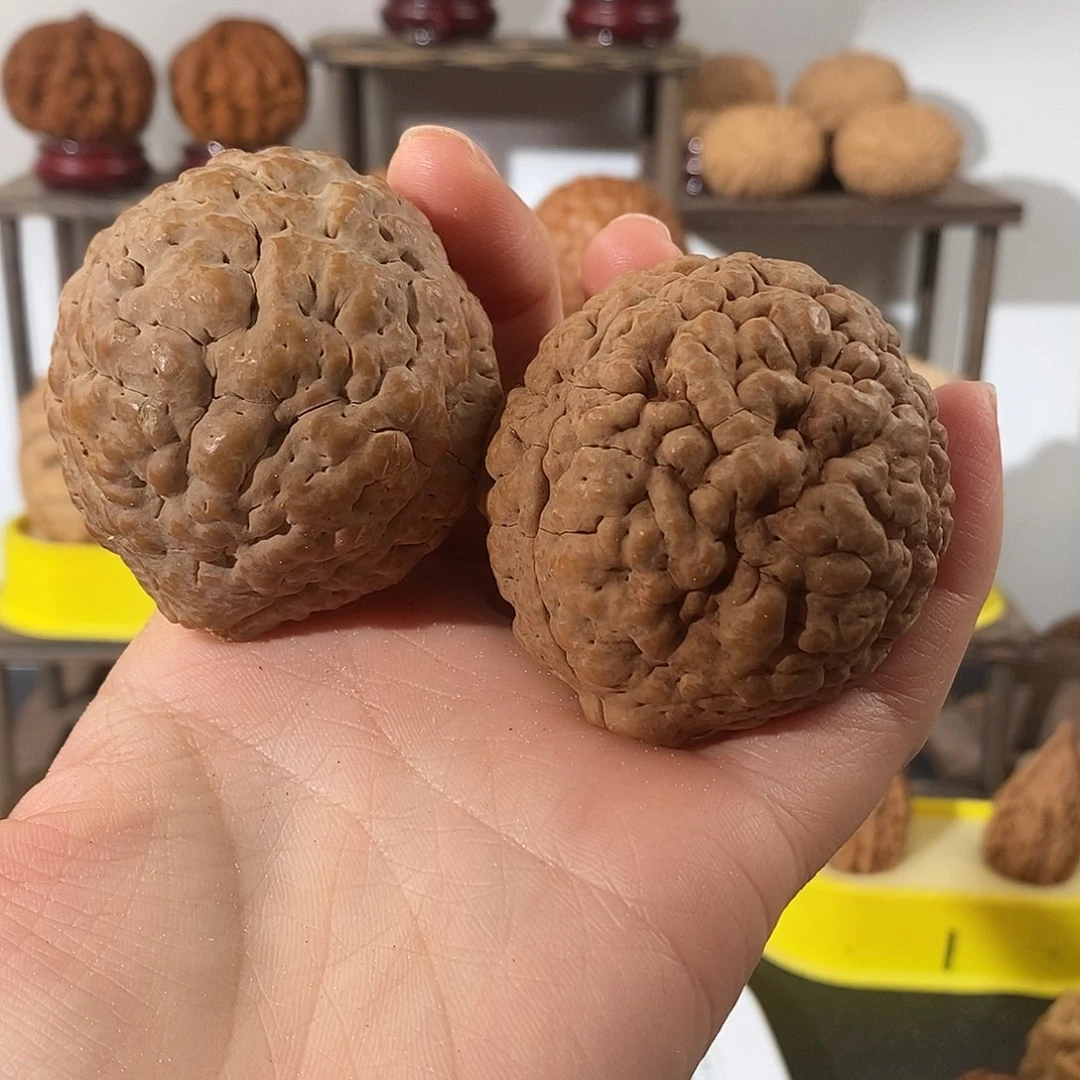 吊坠文玩核桃?**?脑纹金刚虫眼不退不换不接受中差评5055