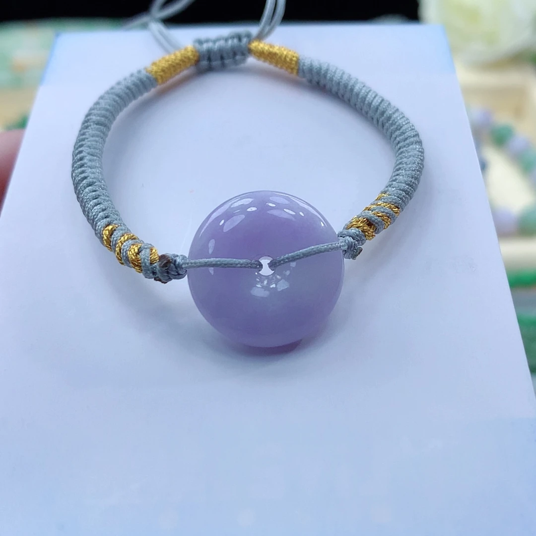 【闪购商品】翡翠颈饰未镶嵌缅甸天然a货翡翠