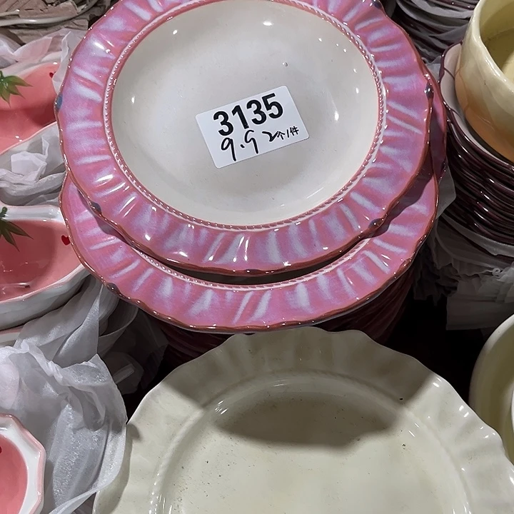 瓷微瑕外贸餐具3135