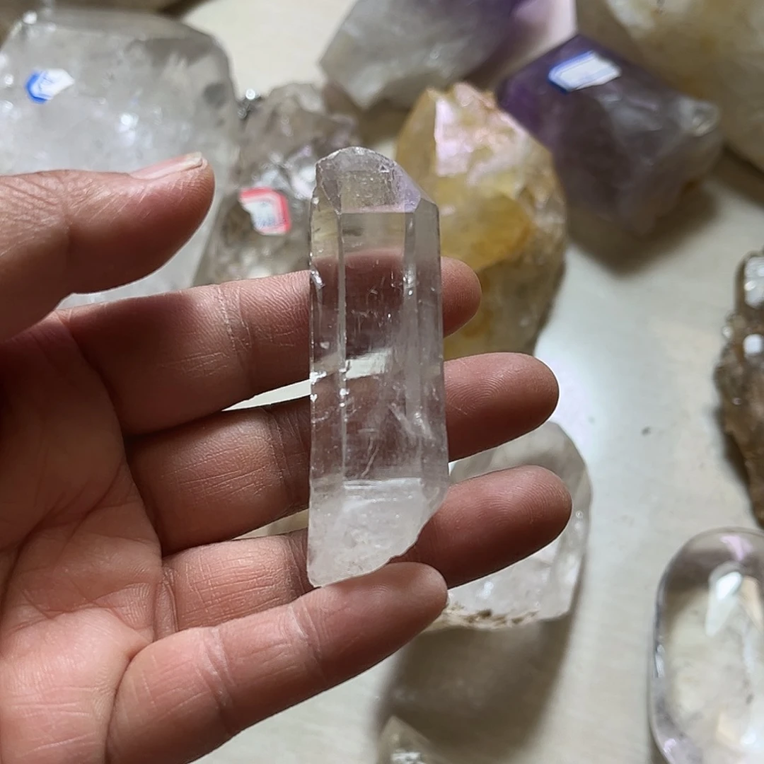 天然水晶原石未镶嵌水晶凡***⁸