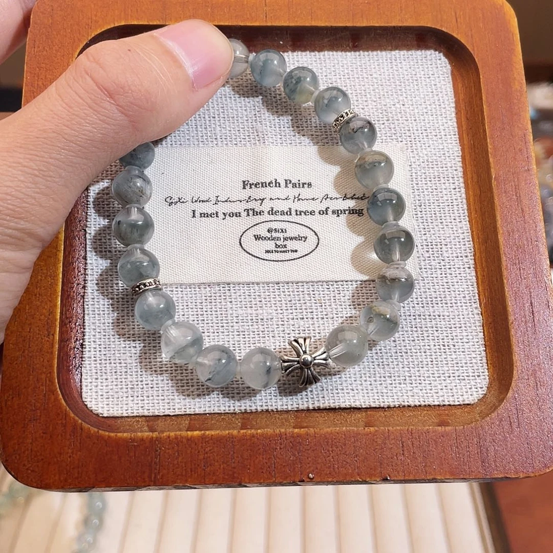 手链未镶嵌水晶半盆蓝兔8m