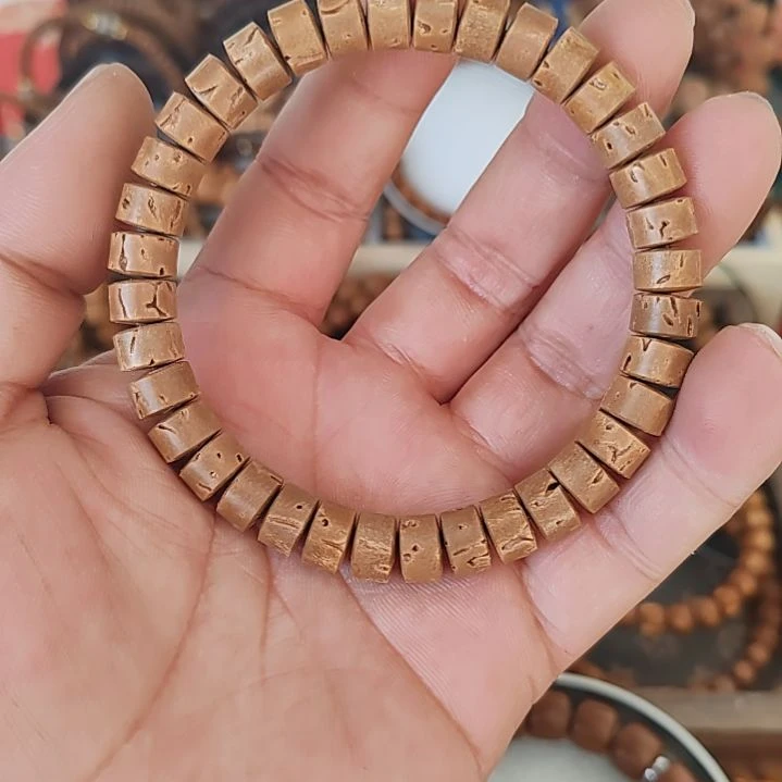 紫金鼠手串96核片桃核