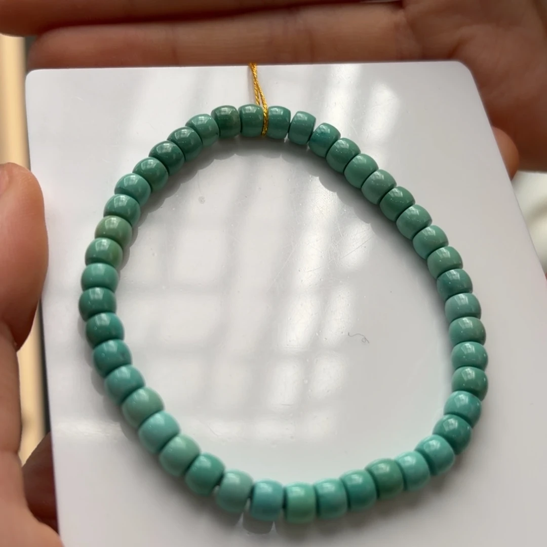 绿松石18K金镶嵌颈饰