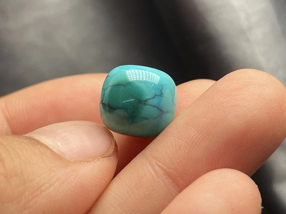 精品时尚原矿老型珠水草纹特色珠子10x11mm 2.3g