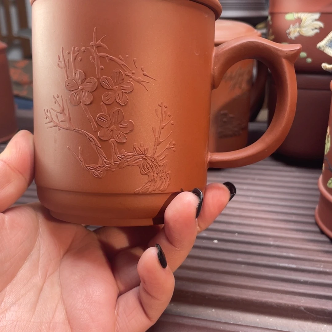 紫砂茶杯宜兴紫砂杯