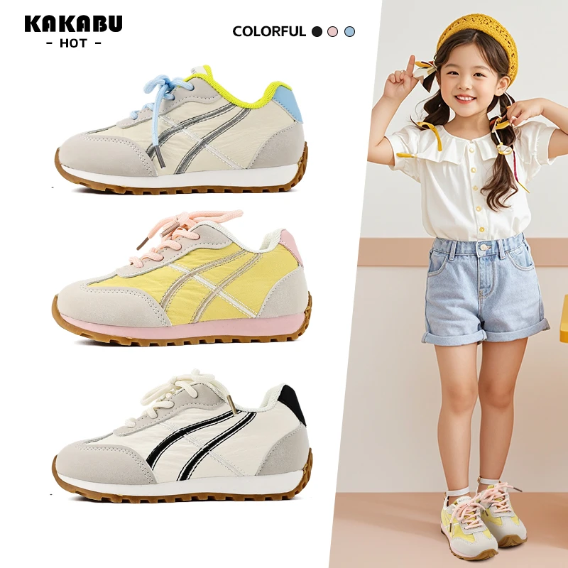 夏秋季单网皮面魔术贴儿童运动鞋轻便软底舒适儿童鞋子10271028