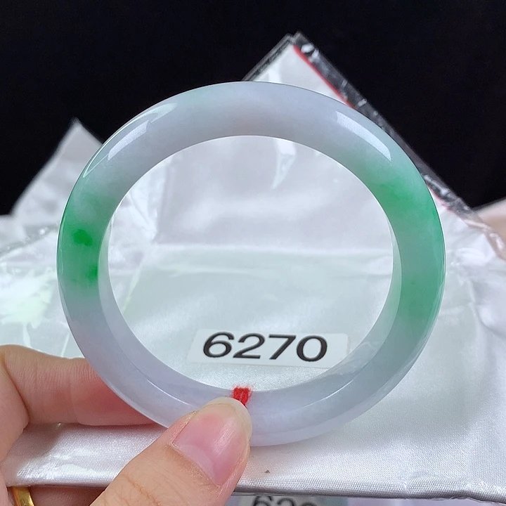 未镶嵌手镯翡翠58圈