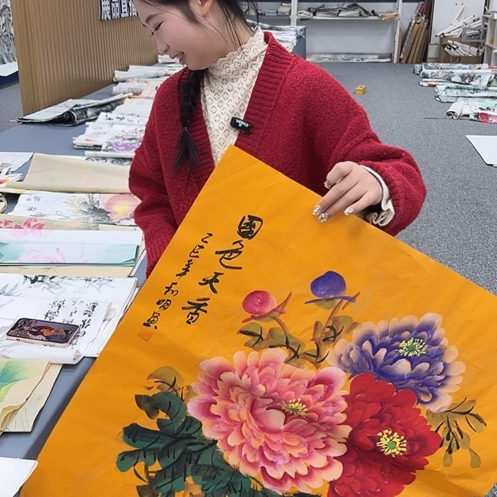 国画国画作品纯手绘