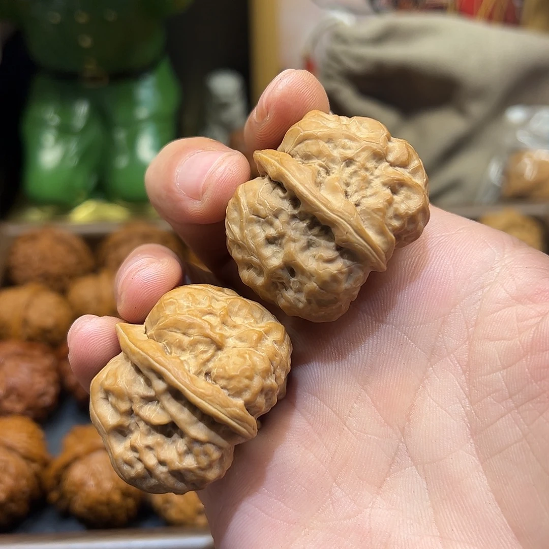 文玩核桃吊坠边38肚42全品蛤蟆头