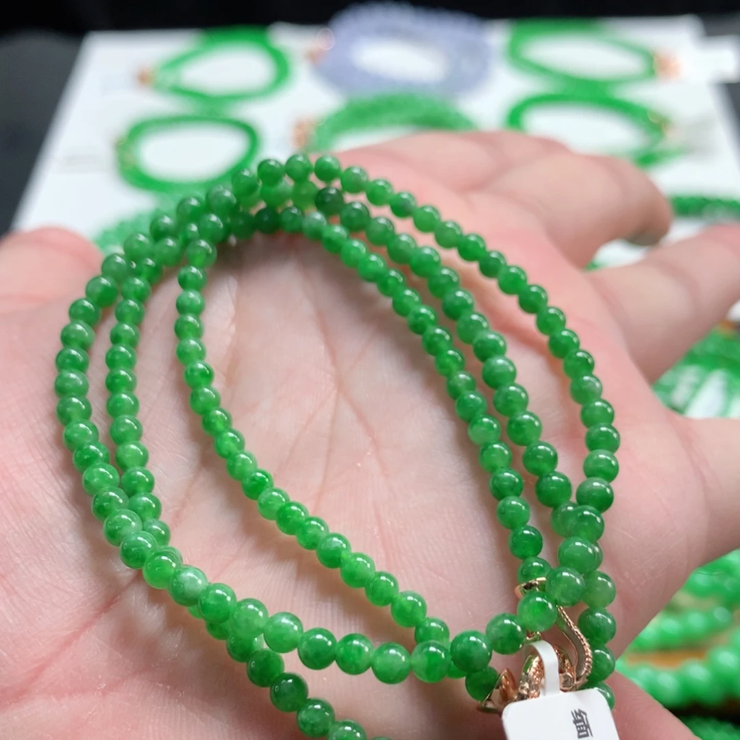 翡翠未镶嵌手链翡翠